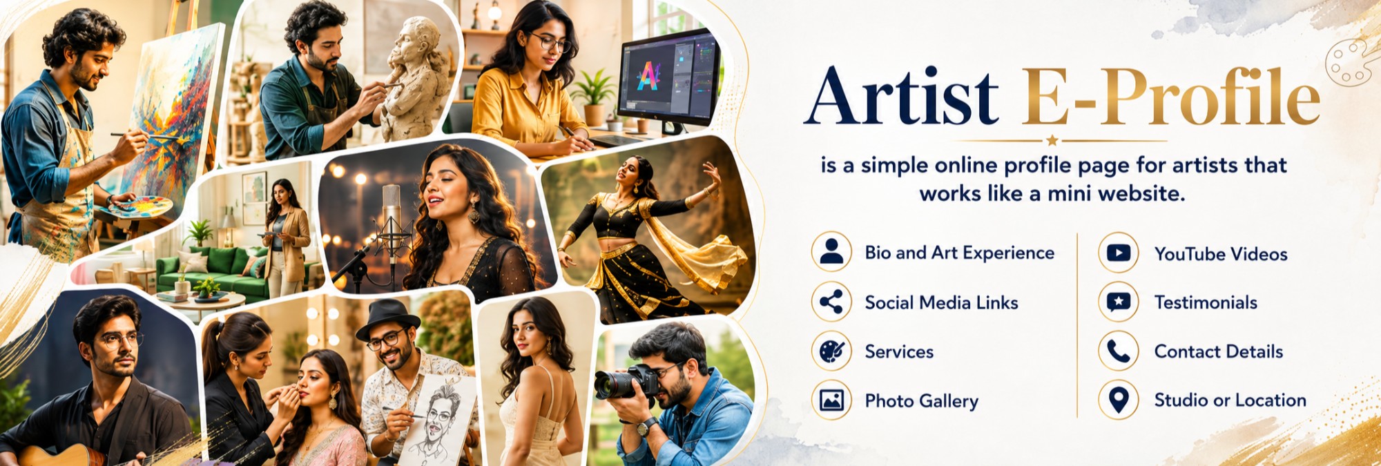 Artist E - Profile - A Unique Online Profile Page for Artists, Artist Profile, Model Portfolio, Artist Portfolio, Artist in Delhi, Artist in India, Art N Artist, Himanshu Art Insti