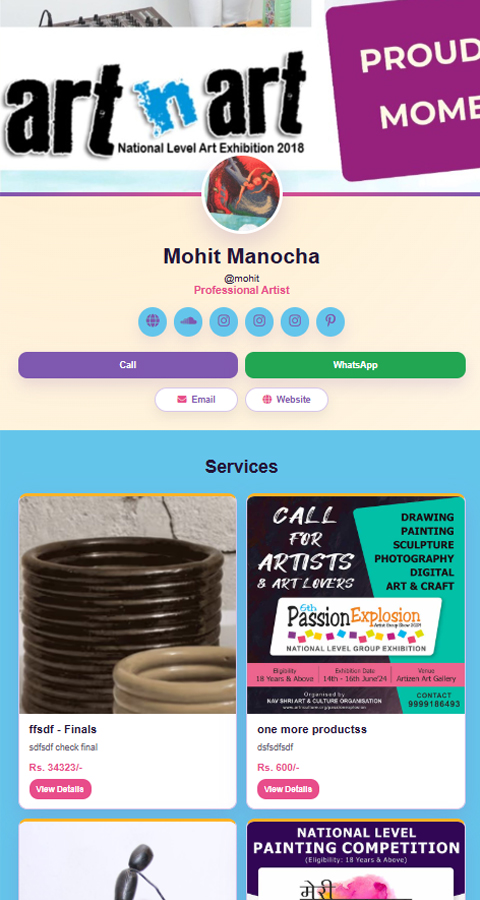 Workshop profile theme preview